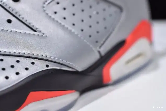 Rep TBK Infrared 6 Jordan Reflective 3M CI4072-001 JSP Air 0511